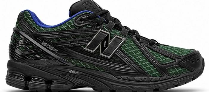 کفش پیادهروی نیوبالنس (New Balance) مدل 1906R - رنگ مشکی و سبز یشمی (Black Green)